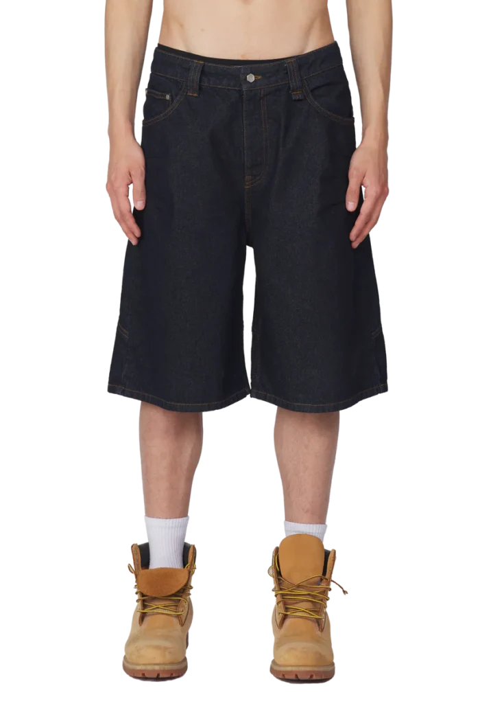 Trendt Vision Blue Raw Jorts