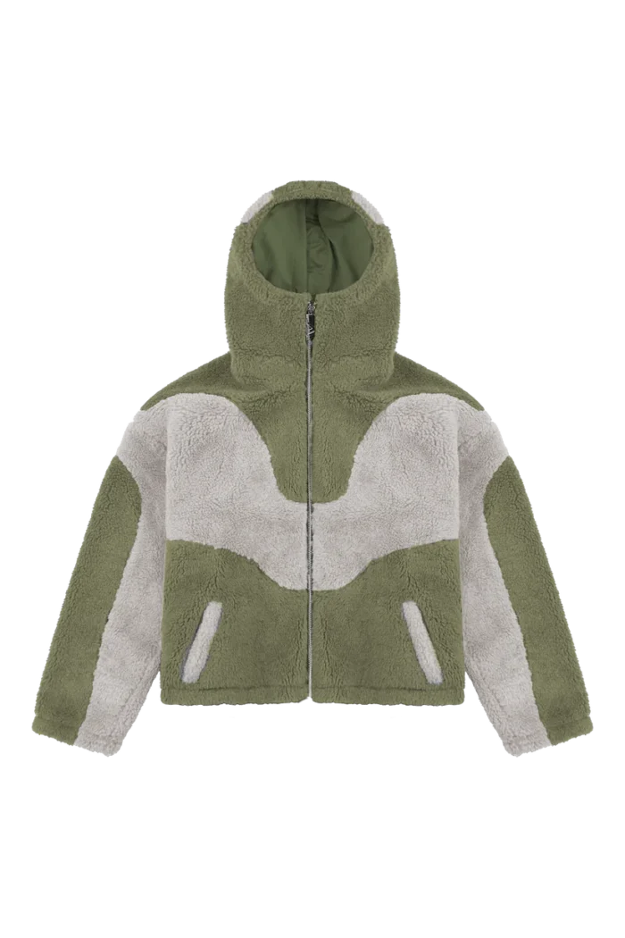 Trendt Vision Olive Fleece Jacket 2.0